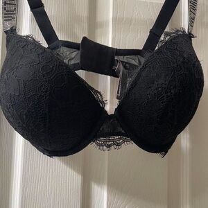 Victoria’s Secret Very Sexy Rhinestone Strap Push Up Bra Size 36DD